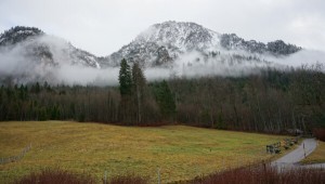 Pemandangan pegunungan Alpen, Schwangau